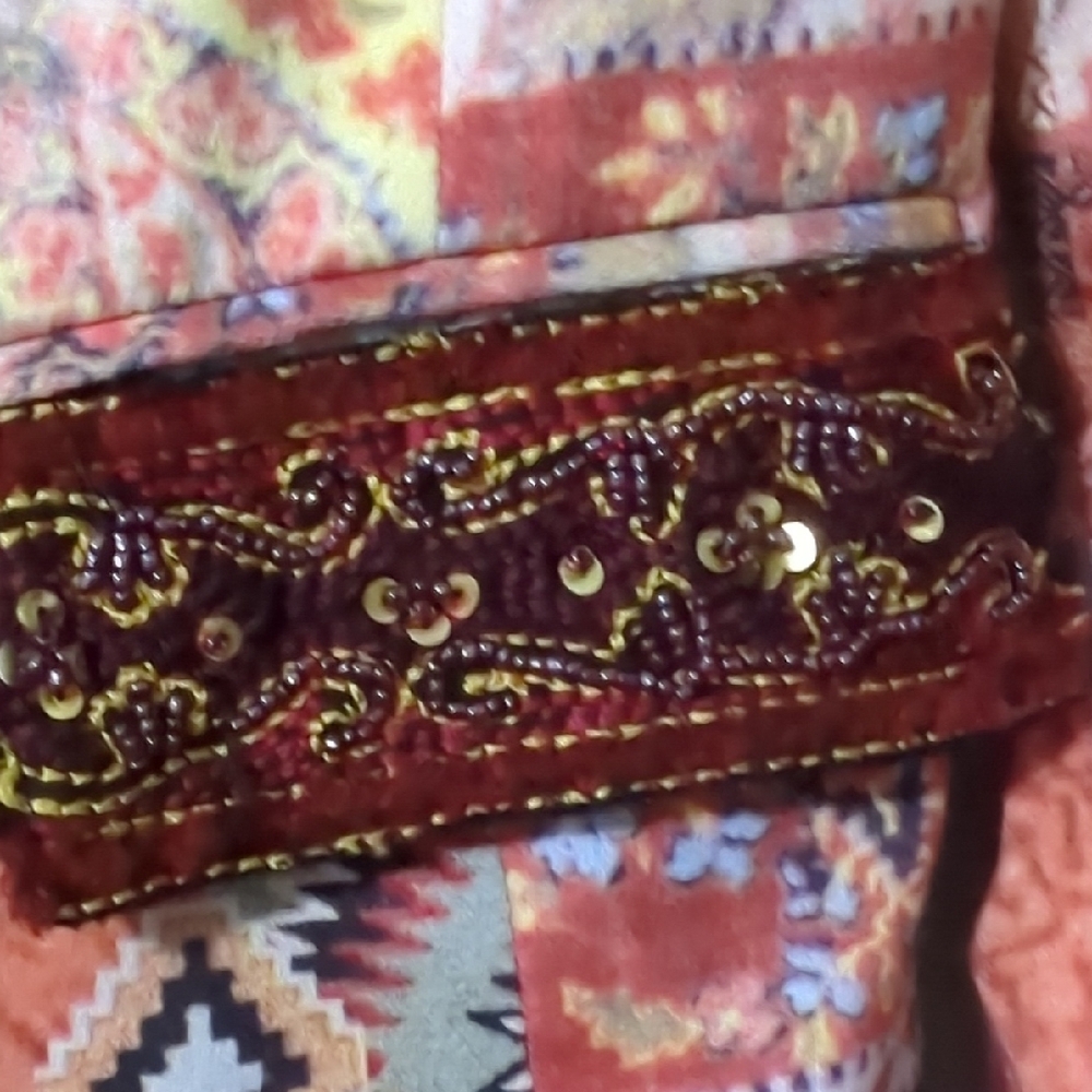 Women's Multicolor Patterned Jacket - image 5